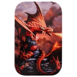 Mała puszka metalowa Age Of Dragons Fire Dragon Metal Tin